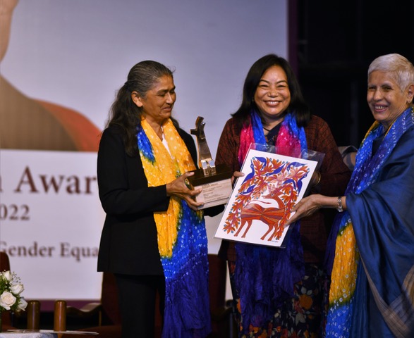 Natisara Rai, Founder, Executive Director has been awarded the first South Asia Kamla Bhasin Award